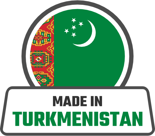 Made In Turkmenistan PNG Image