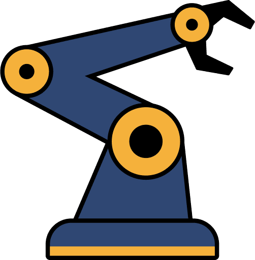 Mechanical Arm Assembly PNG Image