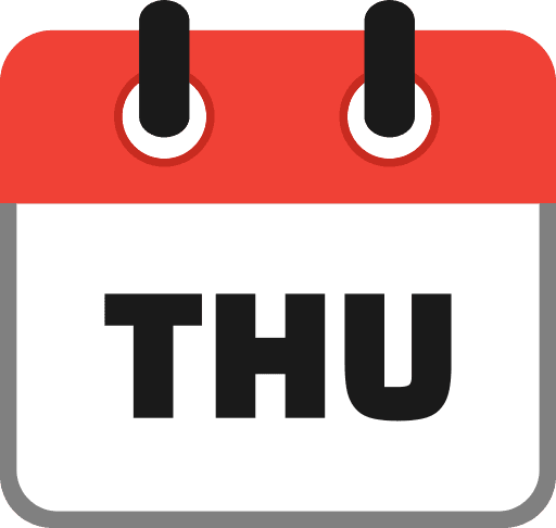 Week Day Thursday PNG Image