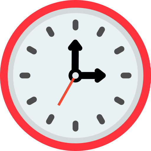 Clock Color PNG Image