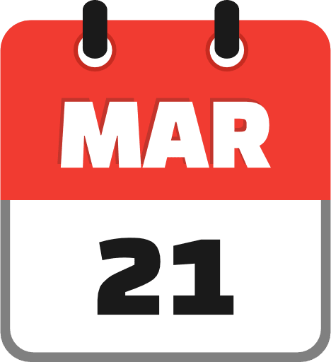 March 21 PNG Image
