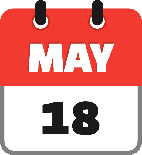 May 18 PNG Image