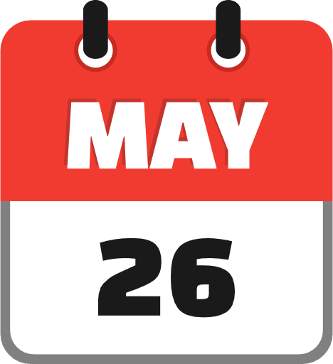 May 26 PNG Image