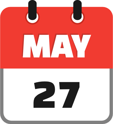 May 27 PNG Image