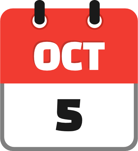 October 5 Icon