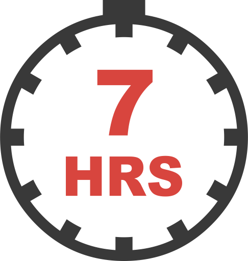 Seven Hours PNG Image