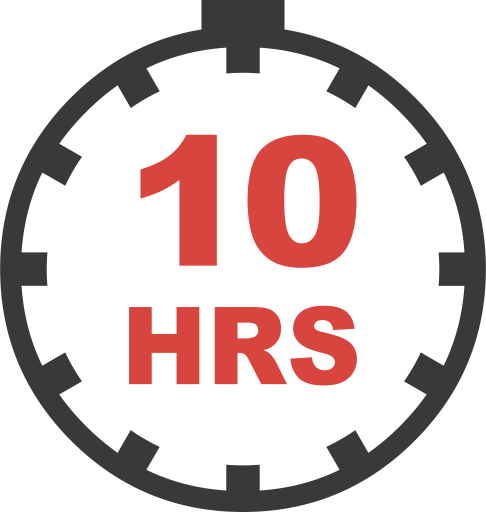 Ten Hours PNG Image