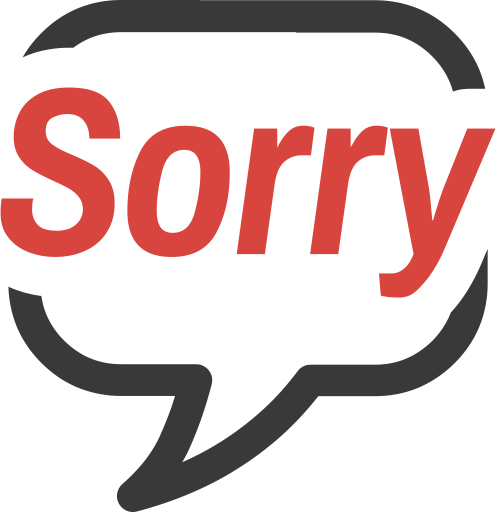 Download Sorry ICON free | FreePNGimg