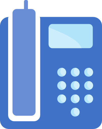 Telephone Color PNG Image