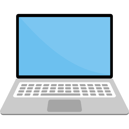 Laptop Open PNG Image
