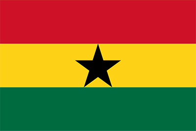 Ghana Flag PNG Image