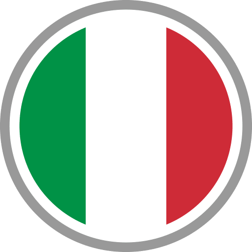 Italy Flag Round Circle PNG Image