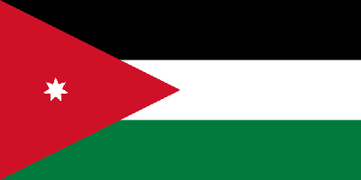 Jordan Flag PNG Image