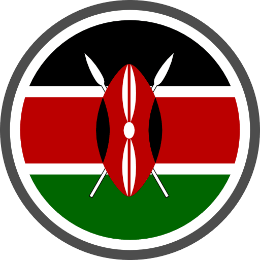 Kenya Flag Circle PNG Image