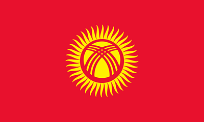 Kyrgyzstan Flag PNG Image