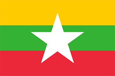 Myanmar Flag PNG Image
