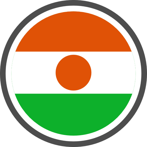 Niger Flag Round Circle PNG Image