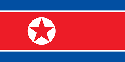 North Korea Flag PNG Image