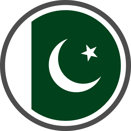 Pakistan Flag Round Circle Icon