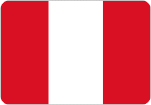 Peru National Flag PNG Image