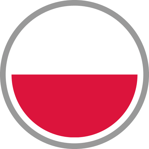 Poland Flag Round Circle PNG Image