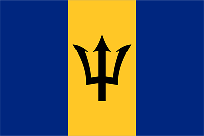 Barbados Flag PNG Image