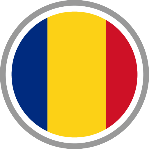 Romania Flag Round Circle PNG Image