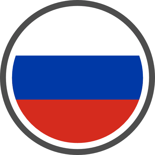 Russia Flag Round Circle PNG Image