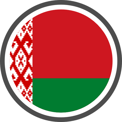 Belarus Flag Round Circle PNG Image