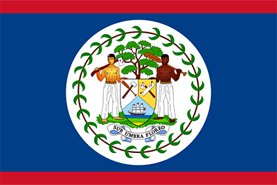 Belize Flag PNG Image