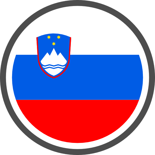 Slovenia Flag Round Circle Icon