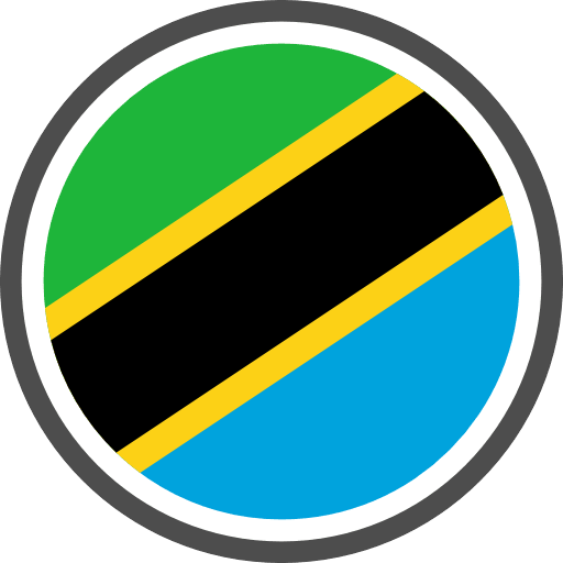 Tanzania Flag Round Circle PNG Image
