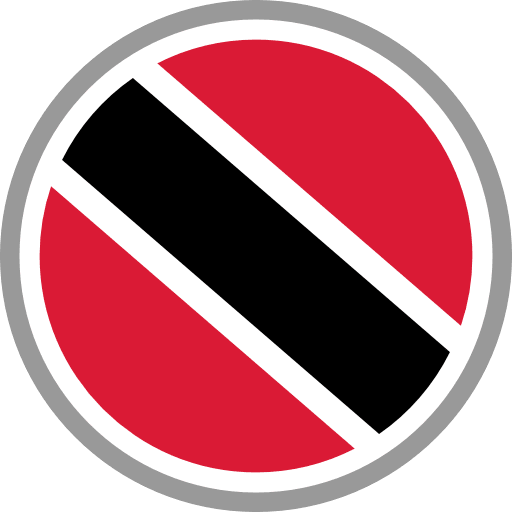 Trinidad And Tobago Flag Round Circle PNG Image