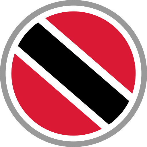 Trinidad And Tobago Flag Round Circle Icon