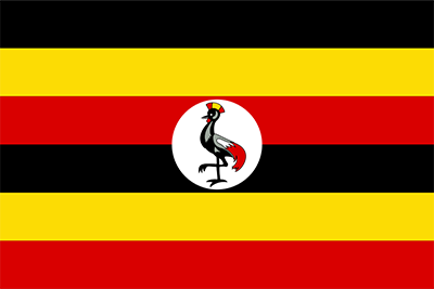 Uganda Flag PNG Image