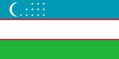Uzbekistan Flag PNG Image