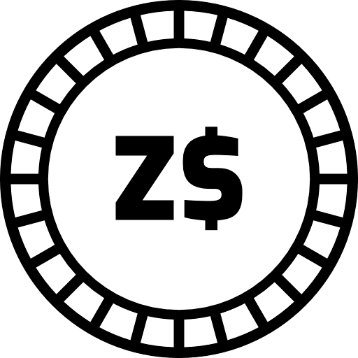 Coin Zimbabwean Dollar Zwl PNG Image