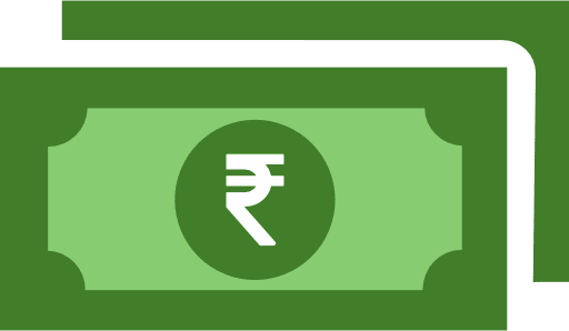 Indian Rupee Notes Color PNG Image