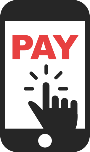 Mobile Online Payment Icon