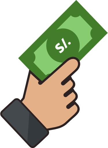 Money Note Giving Peruvian Sol PNG Image