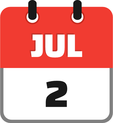 July 2 PNG Image