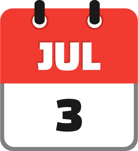 July 3 Icon