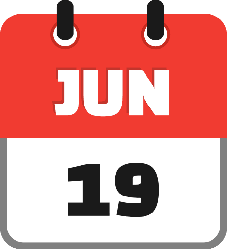 June 19 PNG Image