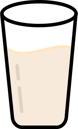 Milk Glass PNG Image