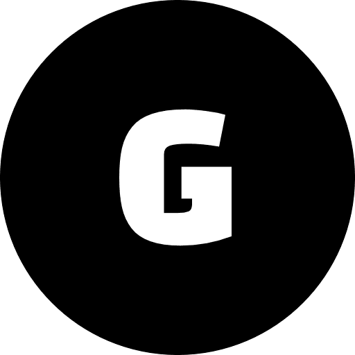 G Alphabet Round Circle PNG Image