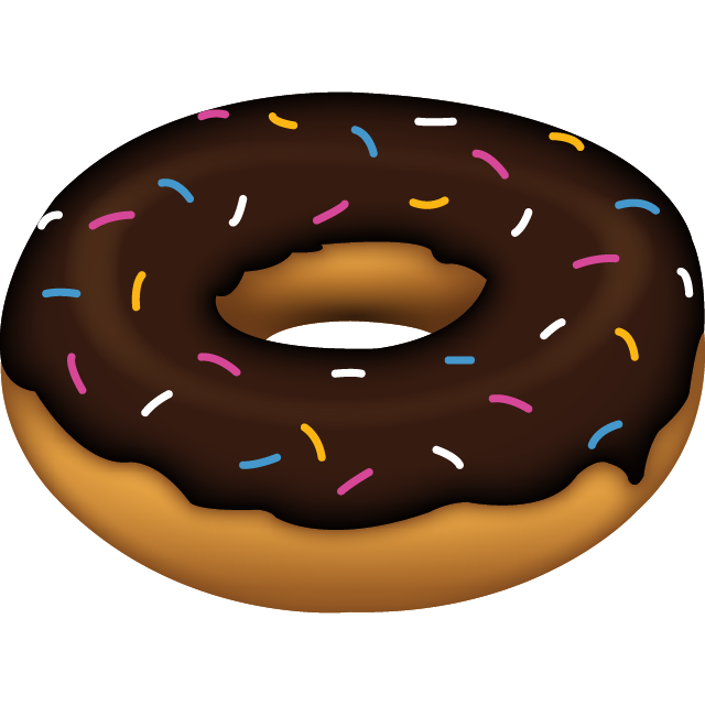 Donut Emoji Icon Free Photo PNG Image