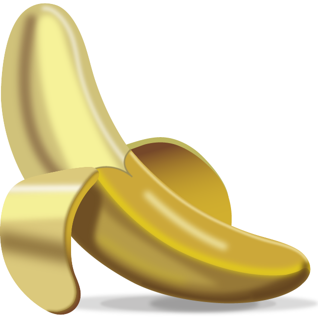 Banana Emoji Icon Free Photo PNG Image
