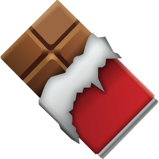 Chocolate Bar Emoji Icon Download Free PNG Image