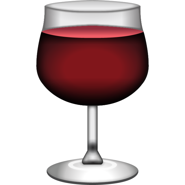 Red Wine Emoji Free Photo Icon PNG Image