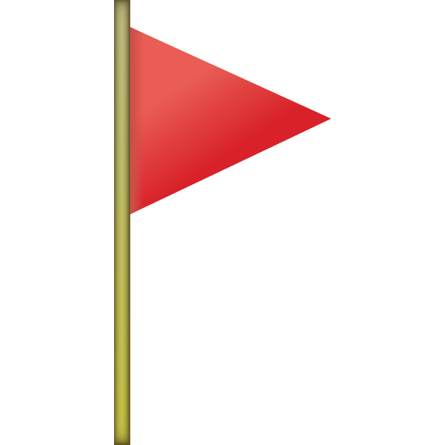 Red Flag Emoji Icon Download Free PNG Image